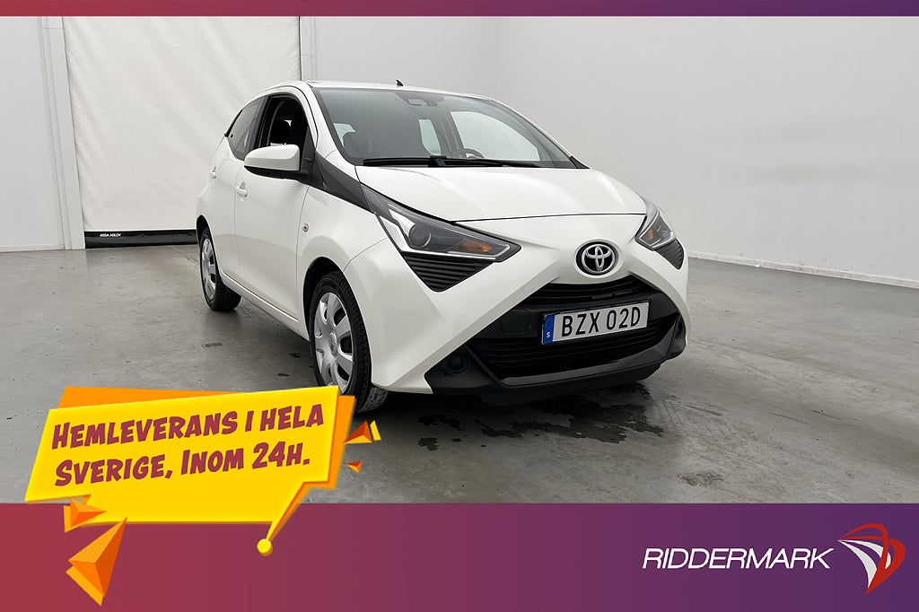 Toyota Aygo 1.0 VVT-i X-PLAY B-Kamera 0.41 l/mil Låg skatt