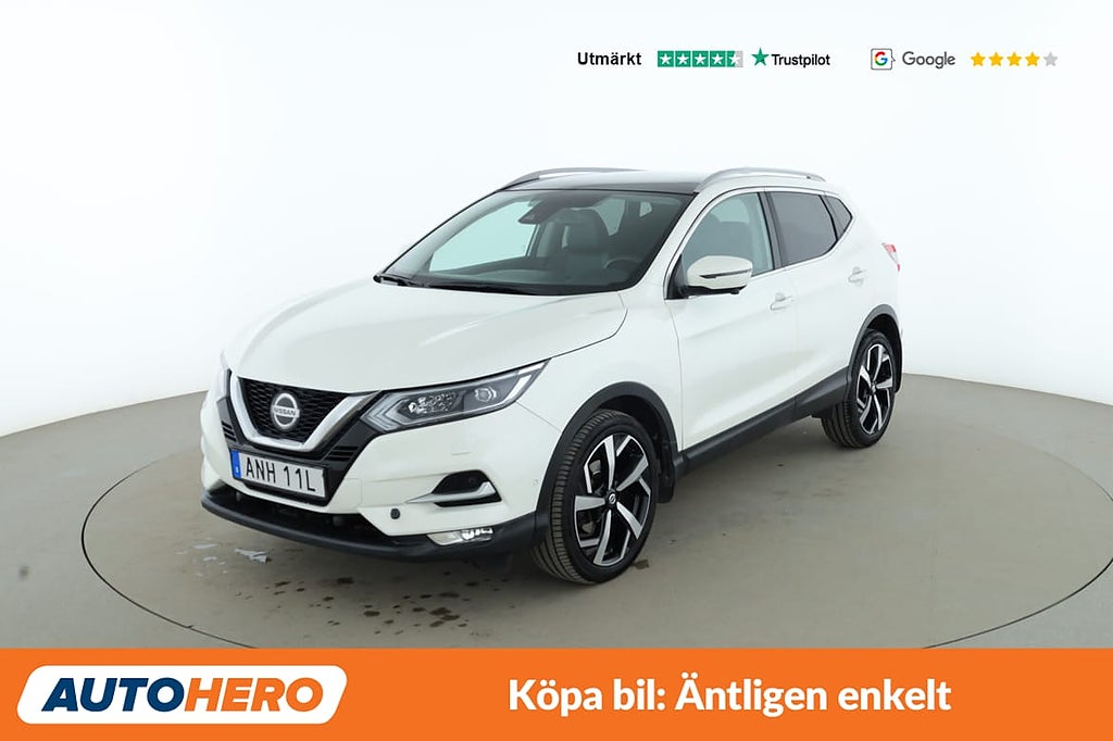 Nissan Qashqai 1.3 DIG-T Tekna / 360, Panorama, Dragkrok