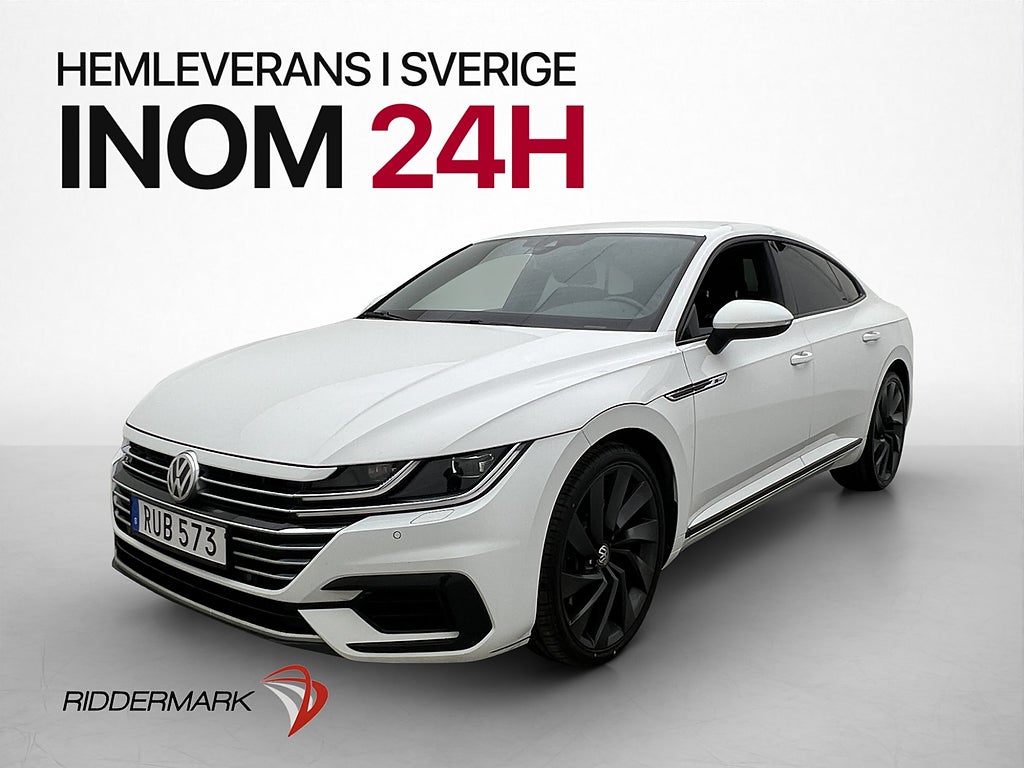 Volkswagen Arteon TDI 4M 240hk GTS R-Line Sensorer CarPlay