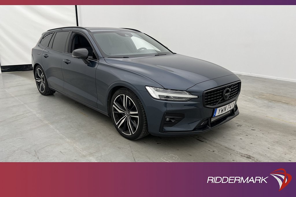 Volvo V60 T6 AWD R-Design VOC Värmare Pano H/K 360° HUD Drag