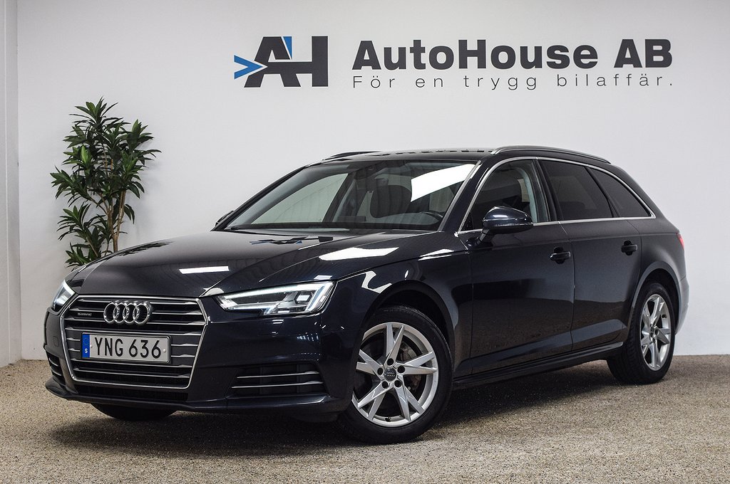 Audi A4 Avant 2.0 TDI quattro Proline Drag D-värmare CarPlay