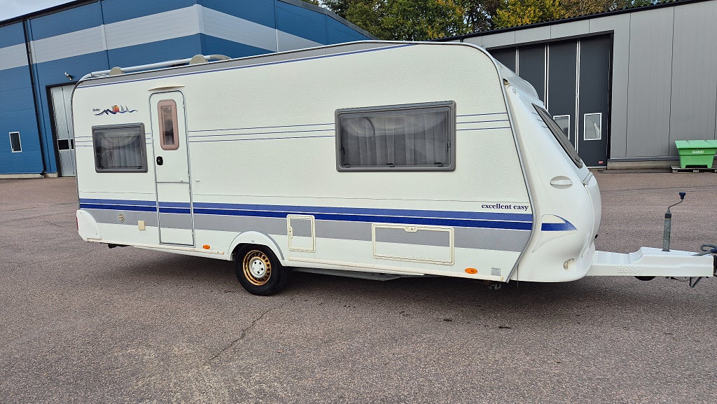 Hobby 540 uf exellent easy elpatron dubbelsäng ny besiktigad 