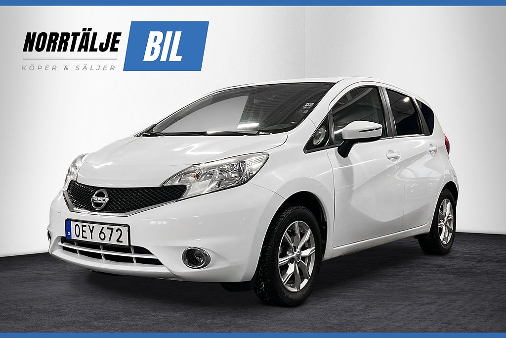Nissan Note 1.2 80 HK BLUETOOTH M&K 360/ÅR