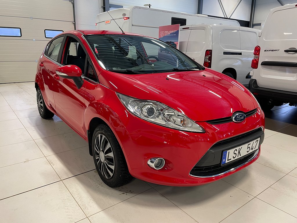 Ford Fiesta 5-dörrar 1.25 Manuell, 82hk, 2011
