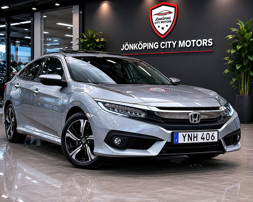 Honda Civic Sedan 1.5 i-VTEC Turbo CVT Euro 6 Bakkamera Navi