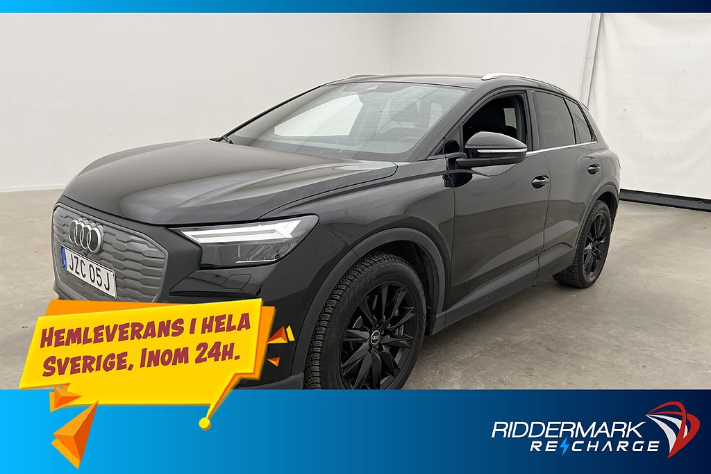 Audi Q4 40 e-tron 204hk CarPlay Cockpit MOMS