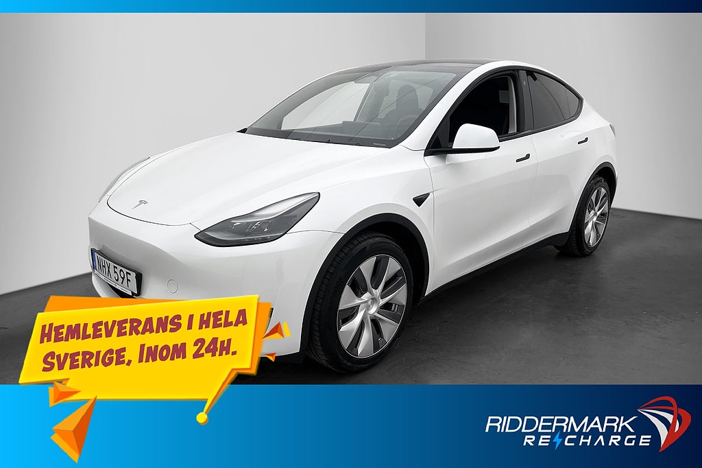 Tesla Model Y Long Range AWD ACC-Boost AP Dragkrok Sv.Såld