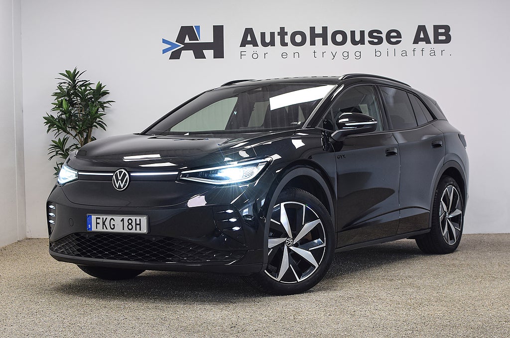 Volkswagen ID.4 GTX 4M Matrix LED Värmepump B-kamera Massage Garanti