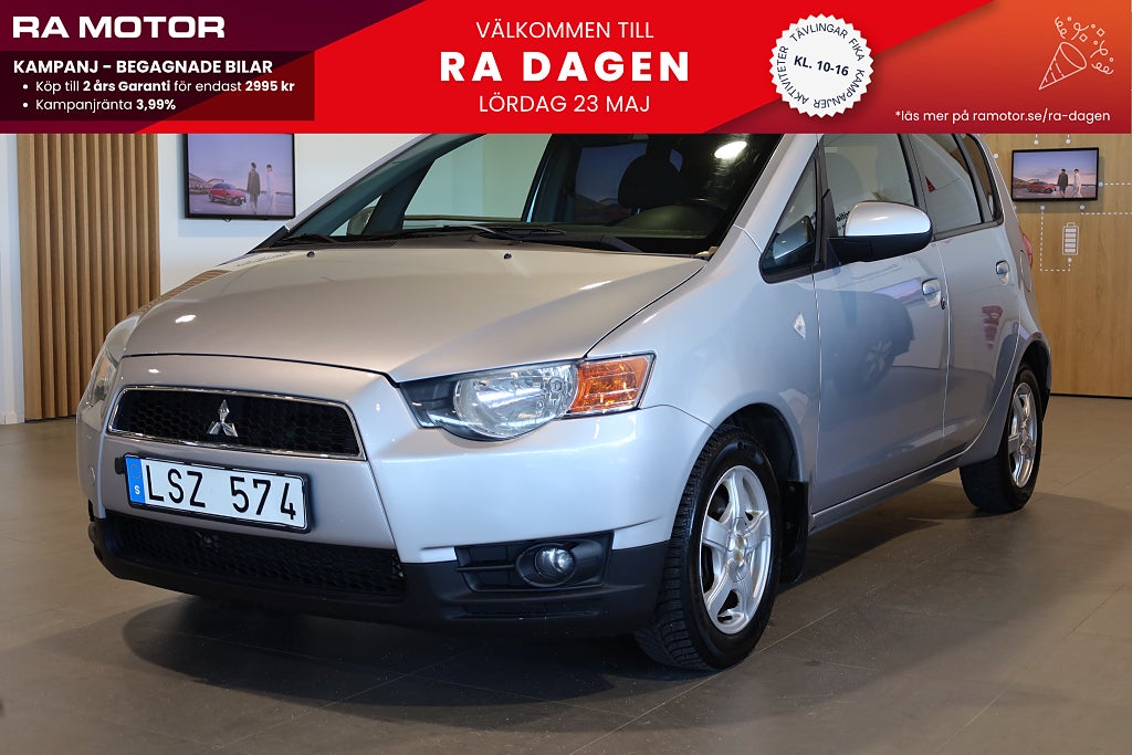 Mitsubishi Colt 5-dörrar 1.3 95HK MIVEC ClearTec PDC M-Värme 2011