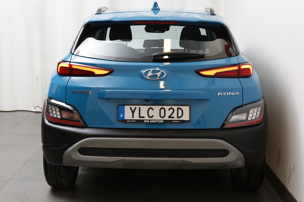 Hyundai Kona 1,0 T-GDI blue 120hk Essential Aut Kamera 2022