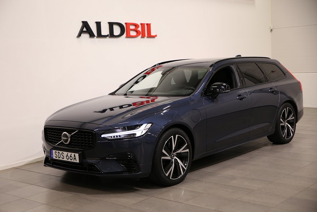 Volvo V90 Recharge T6 340hk AWD R-Design / Lounge / Drag / Pano / HK