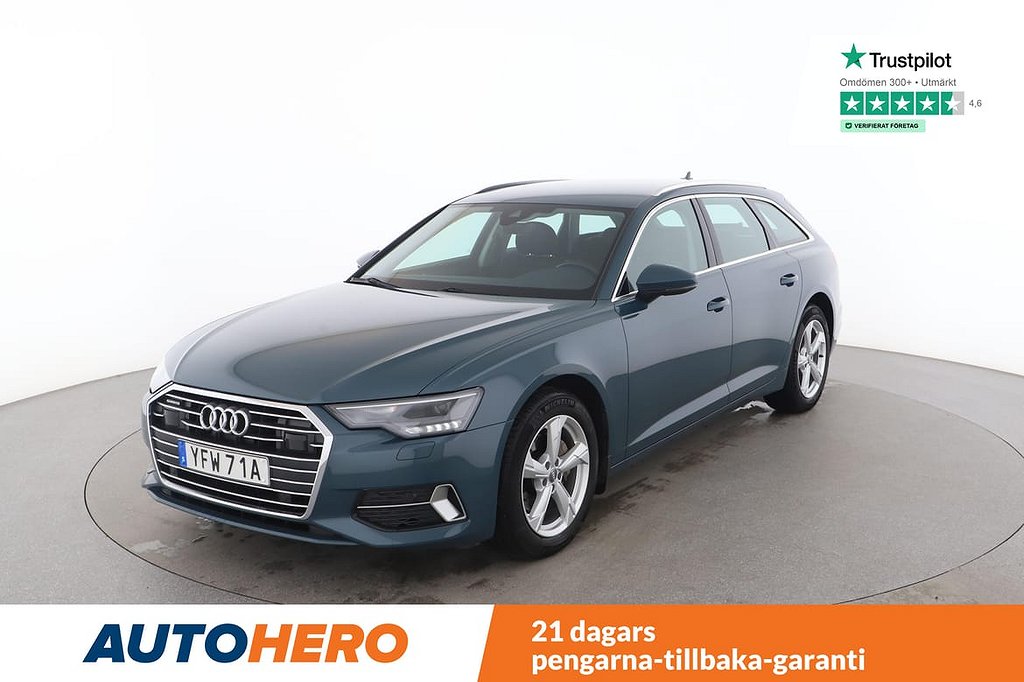 Audi A6 Avant 40 TDI quattro / GPS, Motorvärmare, 204HK