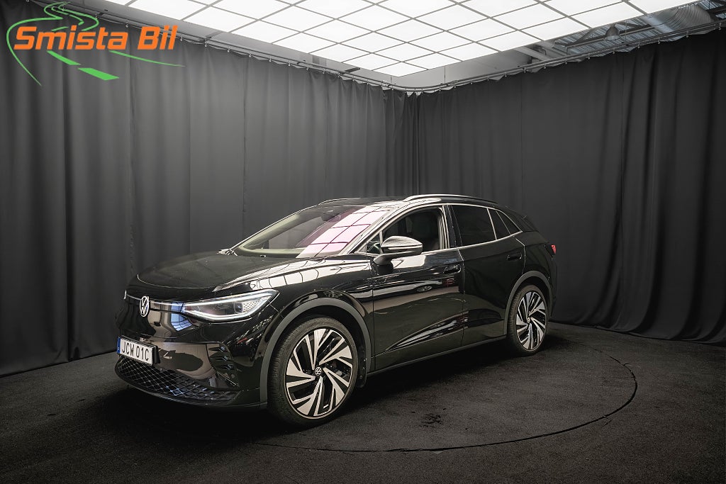 Volkswagen ID.4 GTX DRAG 360° KAMERA 21'' NARVIK EL-BAKLUCKA 1-ÄGARE MOMS