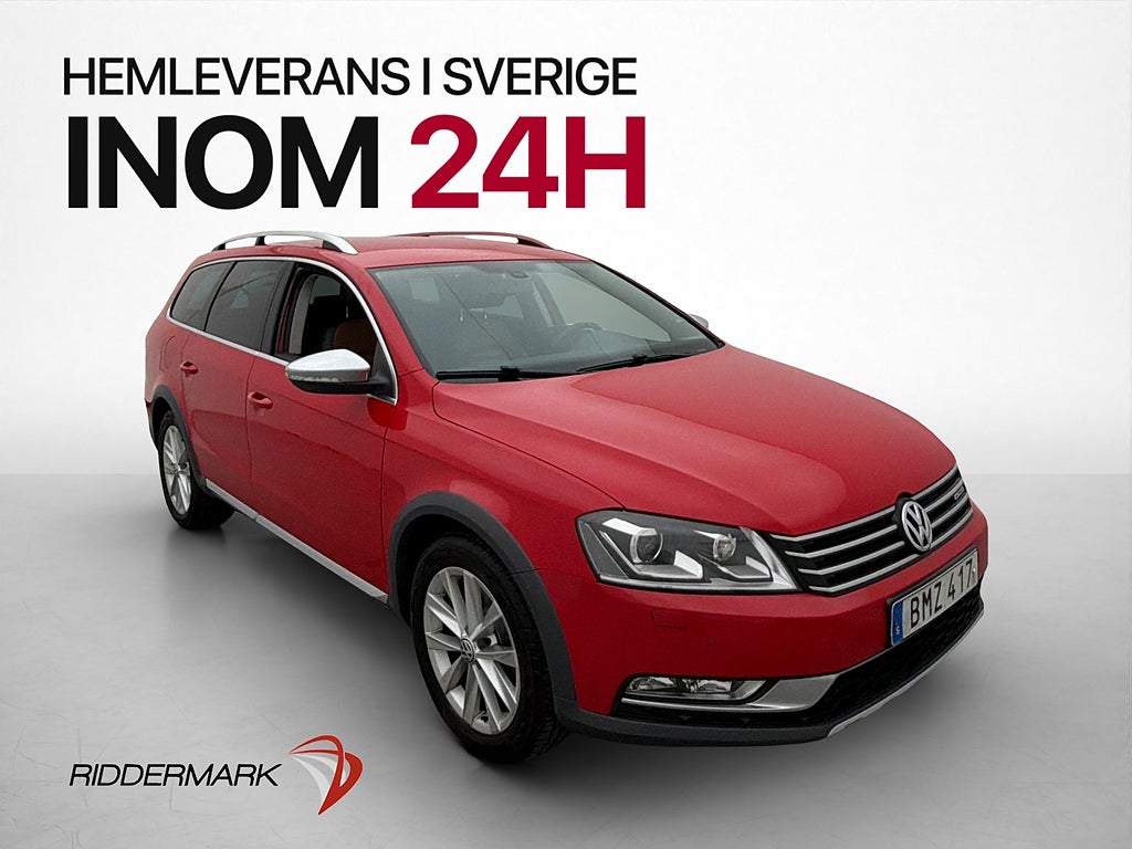 Volkswagen Passat Alltrack 2.0 TDI 4M Drag Värmare Skinn