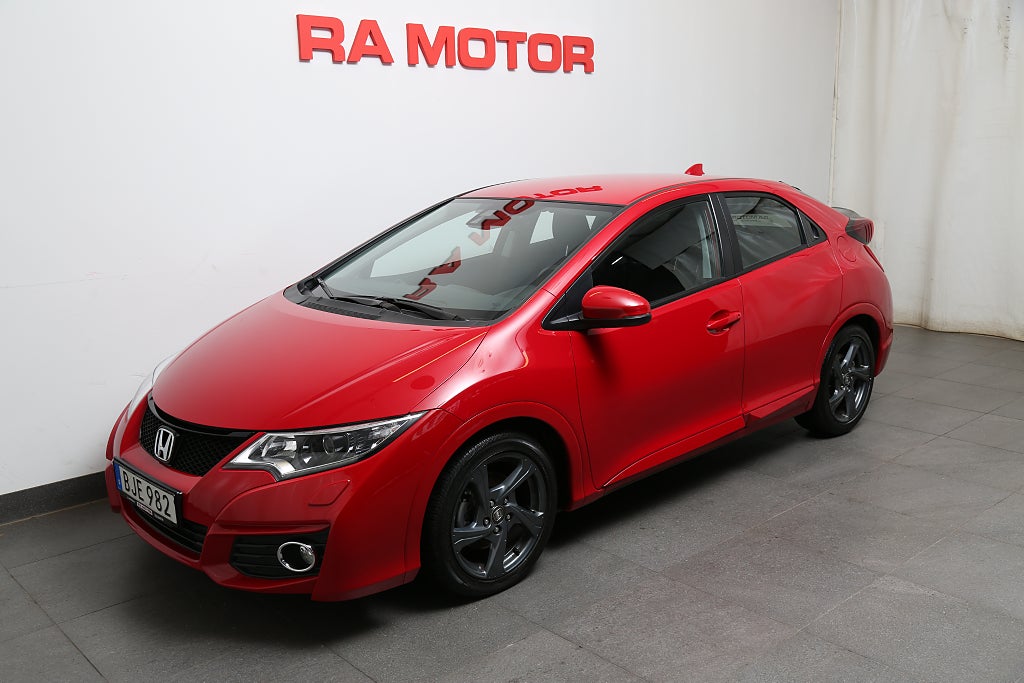 Honda Civic 1,8 i-VTEC 141hk ELEGANCE X-EDITION 5-D 1ägare 2015