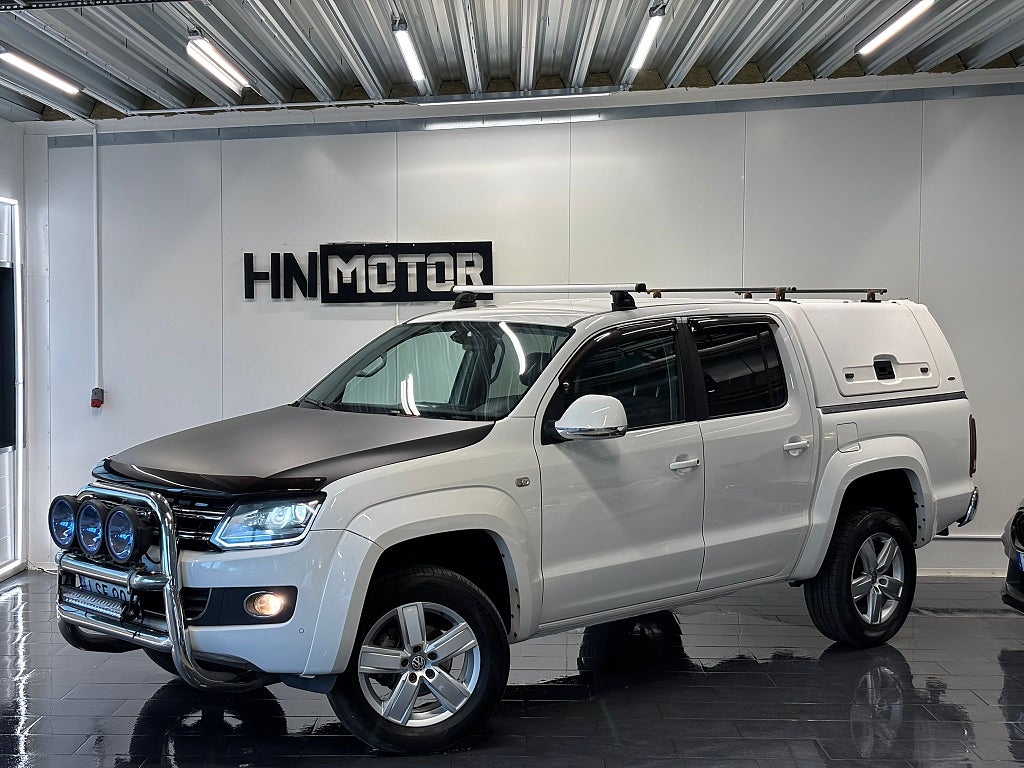 Volkswagen Amarok DoubleCab 2.0 BiTDI 4M Highline |MOMS|KÅPA|BÅGE|Värmare