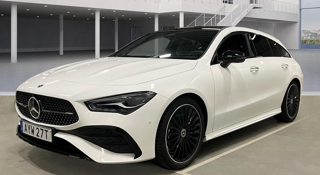 Mercedes-Benz CLA 200 AMG Premium Glastak 19tum Burmester Vinterpkt