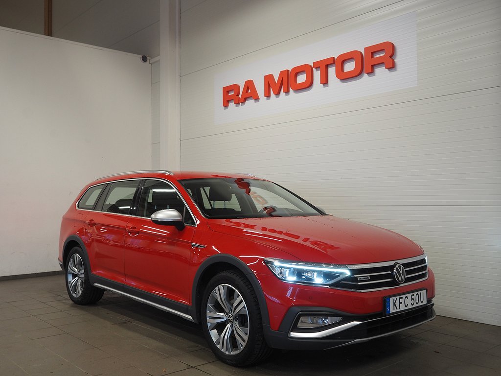 Volkswagen Passat Alltrack TDI 200hk 4M Drag|D-värm|Cockpit 2022