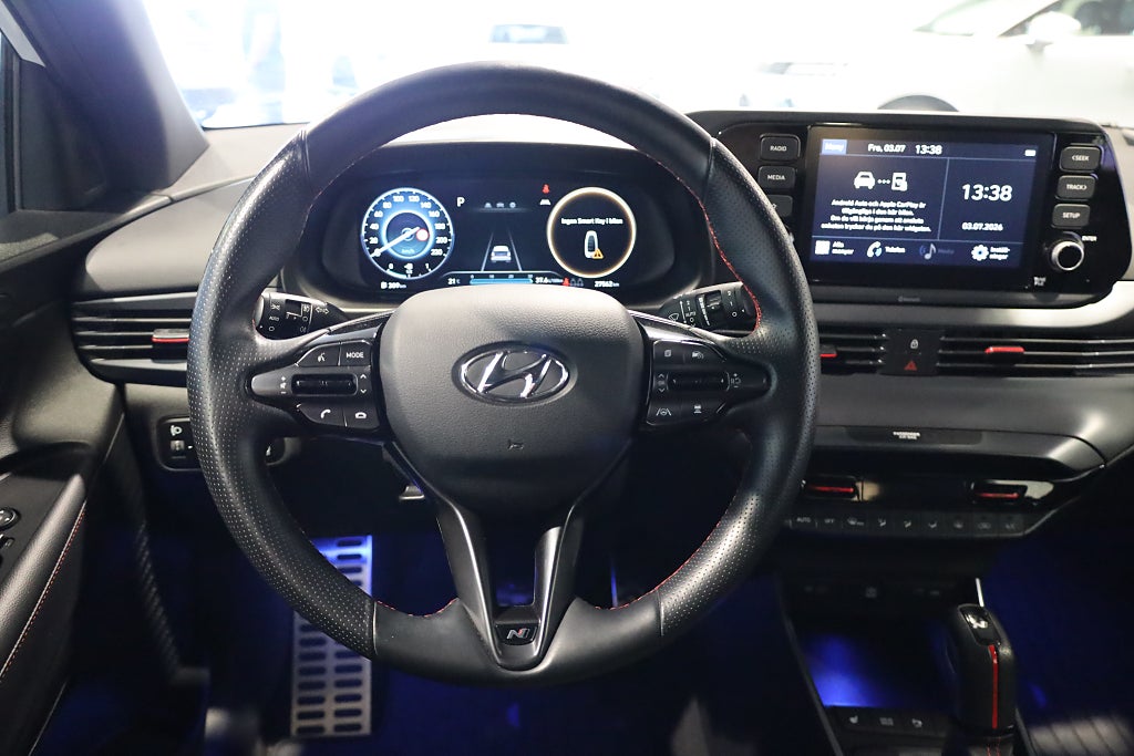 Hyundai i20 1.0 T-GDI DCT N-Line Kamera CarPlay Rattvärme Keyless 2022