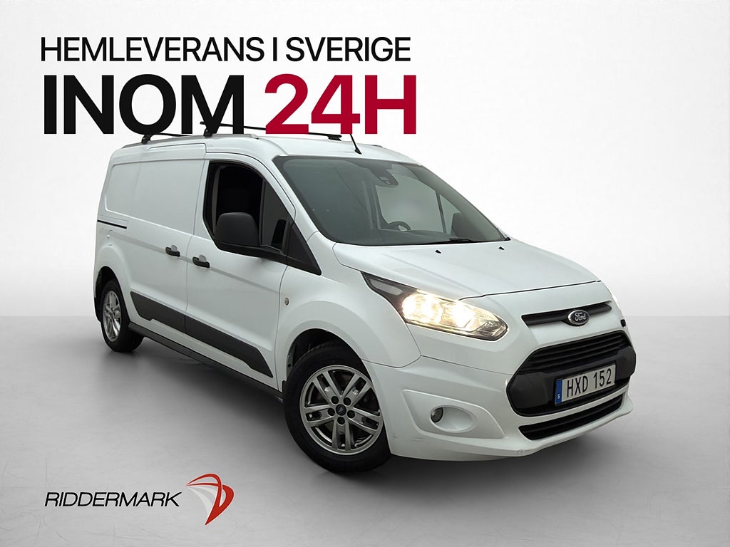 Ford Transit Connect LWB Ny-Kamrem Värm Drag Kamera 2xDörrar