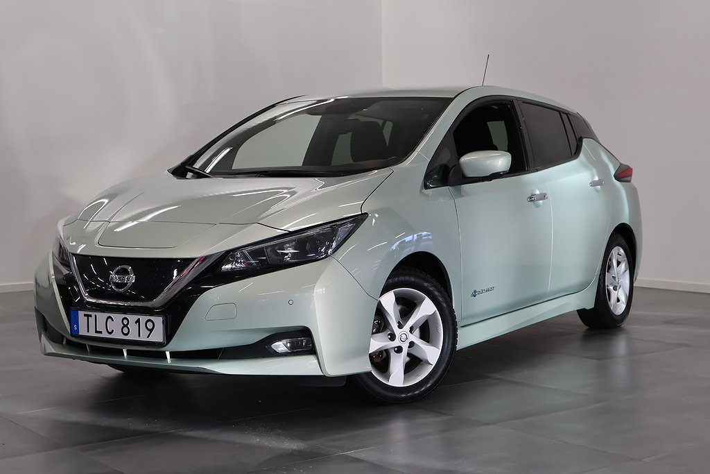 Nissan Leaf N-Connecta V-Hjul Värmare 360°kamera