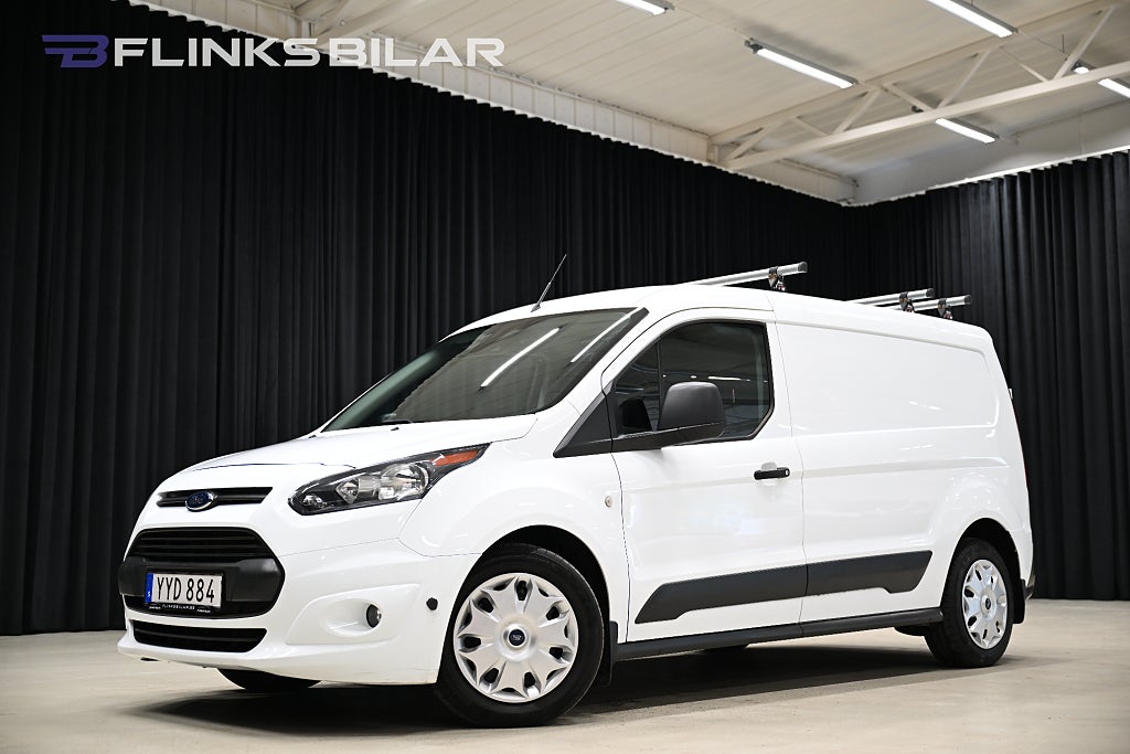 Ford transit Connect 100HK L2|Automat|Inredd|Dubbelgolv|EnÄgare|Moms