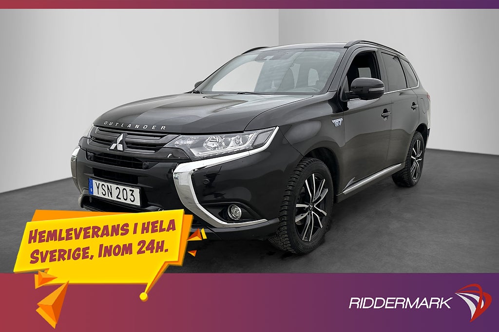 Mitsubishi Outlander PHEV Edt 100 M&K-Värmare Drag Taklucka