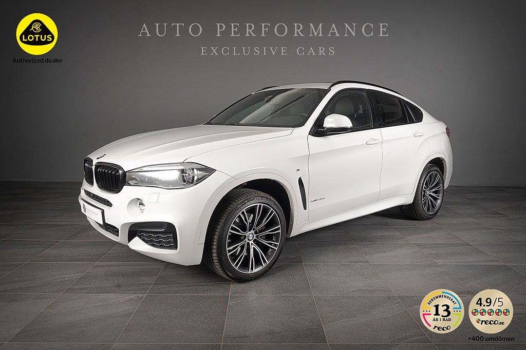 BMW X6 xDrive40d 313hk M-Sport / Hemleverans /