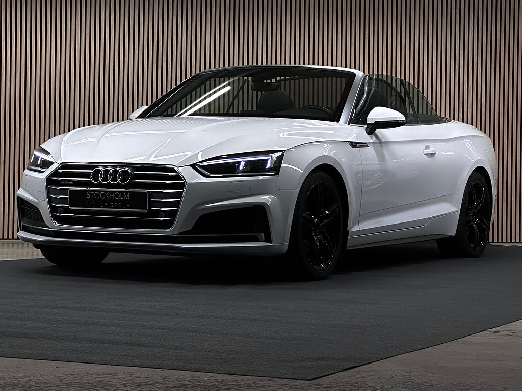 Audi A5 CABRIOLET 45 TFSI/QUATTRO/S-LINE/252HK/