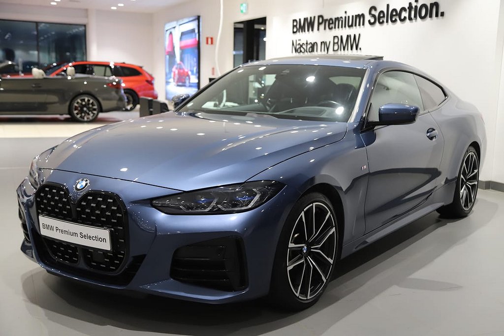 BMW M440I xDrive Coupé / Laserljus / Bränslevärmare / Elstolar