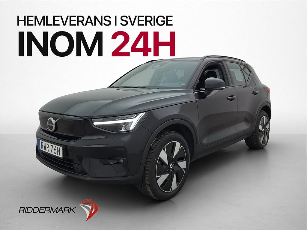 Volvo XC40 Recharge Extended Range Plus Värmare Drag Kamera