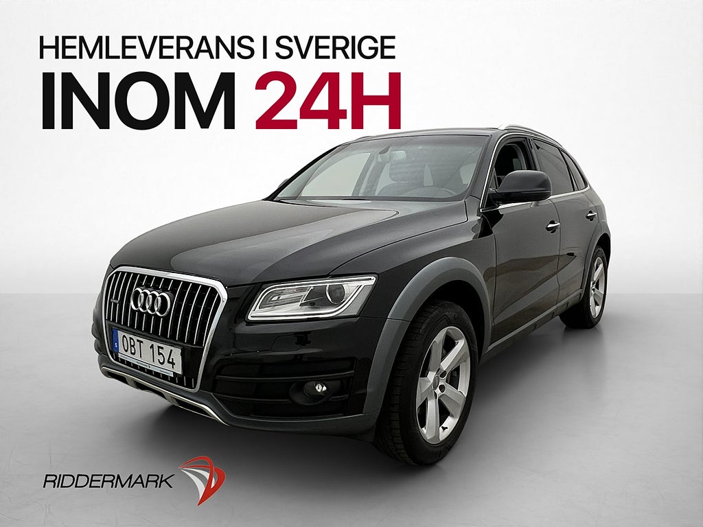 Audi Q5 2.0 TDI 190hk Launch Edition Sensorer Halvskinn Drag