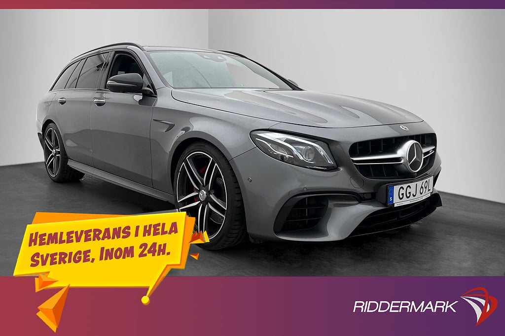 Mercedes-Benz AMG E 63 S 4M+ Luftfjädring IWC Panorama 360°