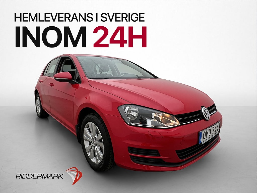 Volkswagen Golf 1.2 TSI 105hk 1 Bruk Adapt-farth 0,49 l/mil