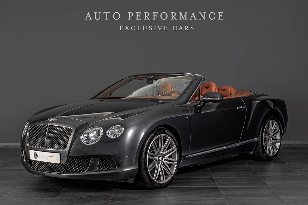 Bentley Continental GTC Speed 6.0 W12 625hk / Hemleverans /