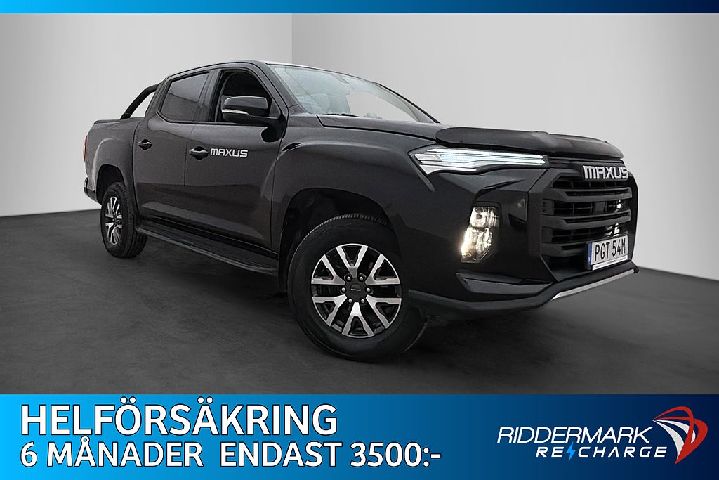 Maxus T90 EV 88.5 kWh 180hk Drag B-Kamera Skinn CARPLAY MOMS