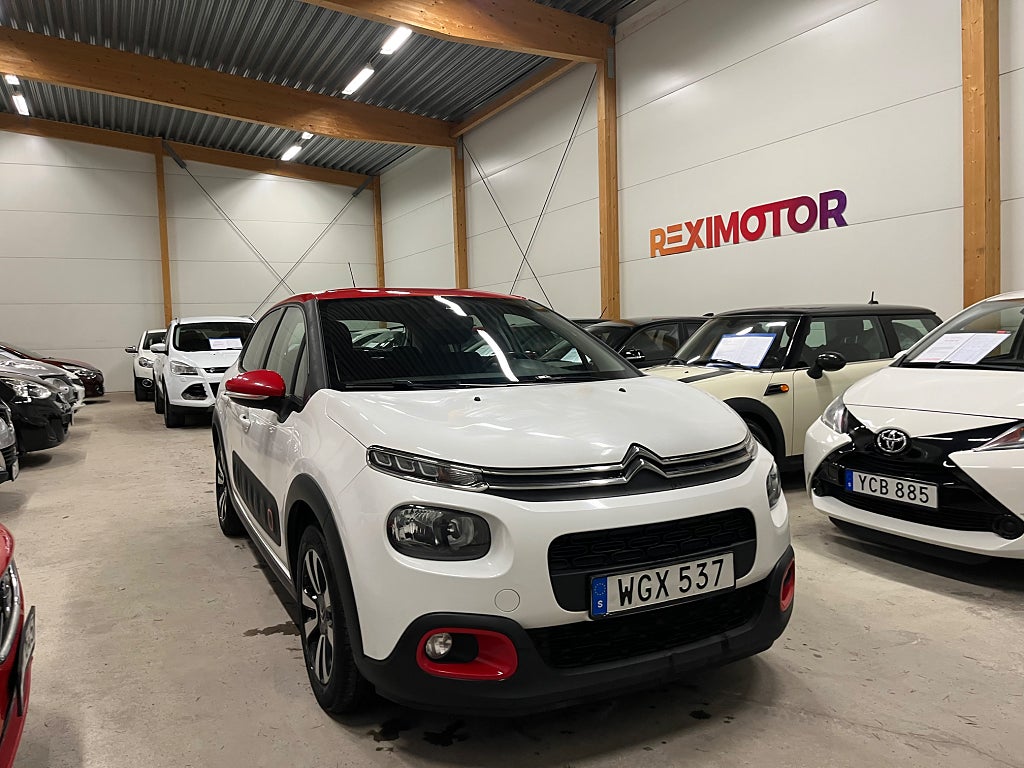 Citroën C3 1.2 VTi Euro 6   Ny Besiktad 
