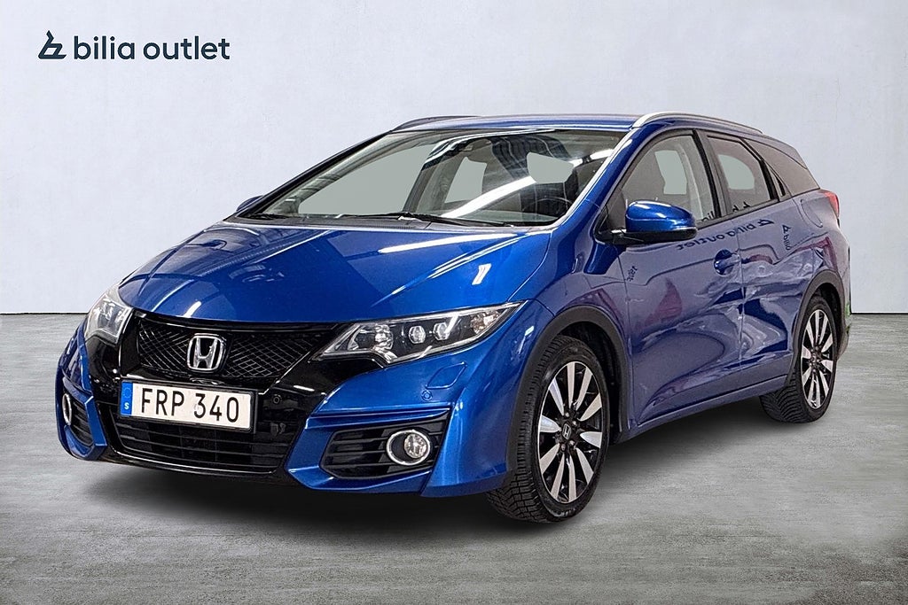 Honda Civic Tourer 1.6 i-DTEC Sport 120hk Navi Backkamera