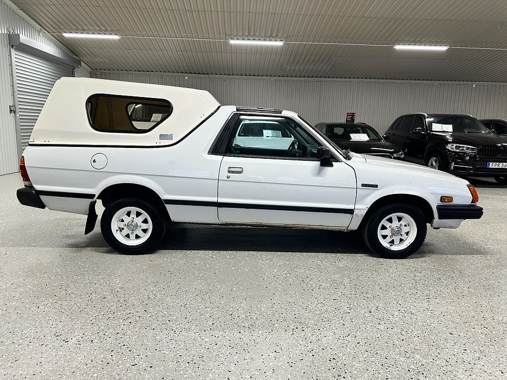 Subaru 1800 1.8l 4WD 82hk BRAT Brumby Besiktigad LÅGA MIL!