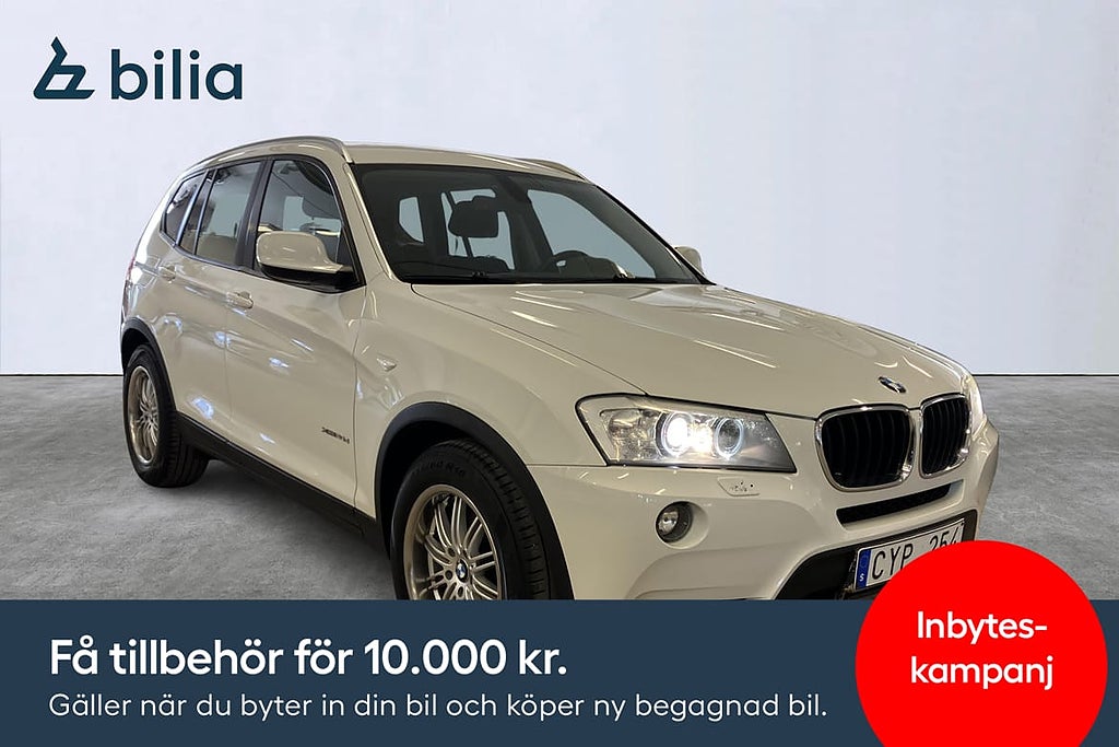 BMW X3 s&v-däck/Dragkrok/Ledramp