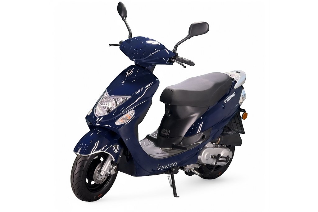 Vento 25 MOPED VENTO RUNNER MÖRKBLÅ EFI EURO5 FRI FRAKT