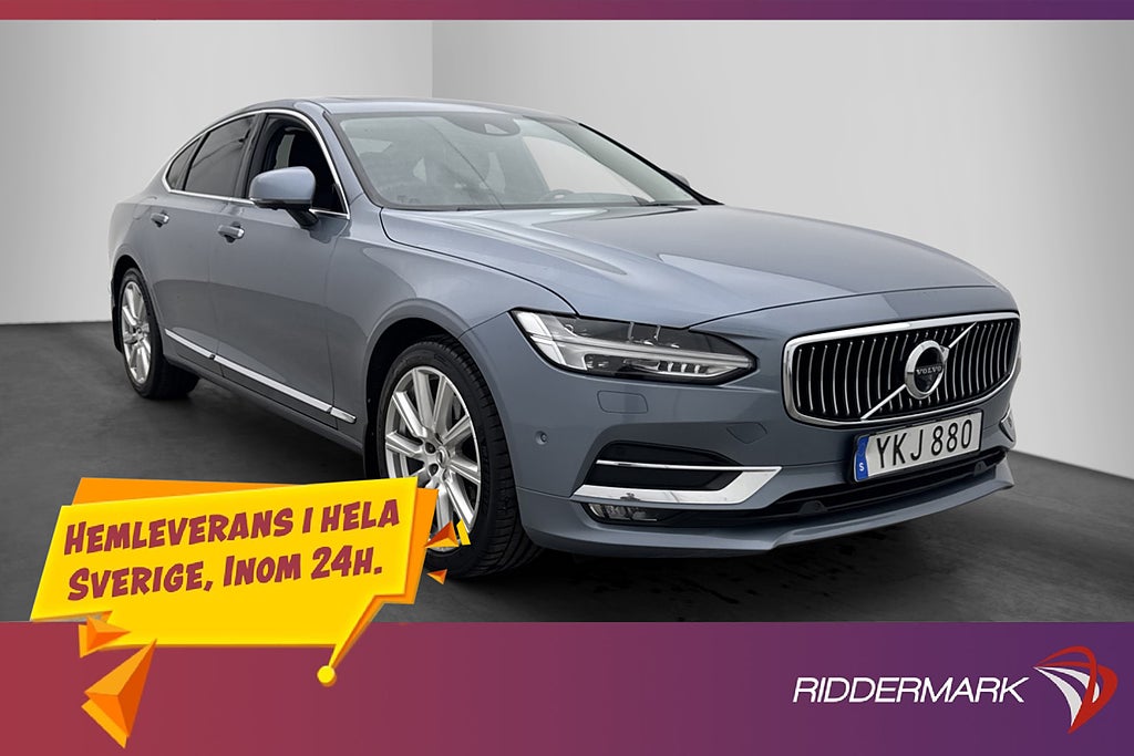 Volvo S90 D5 AWD 235hk Inscription D-värm 360 Taklucka Drag