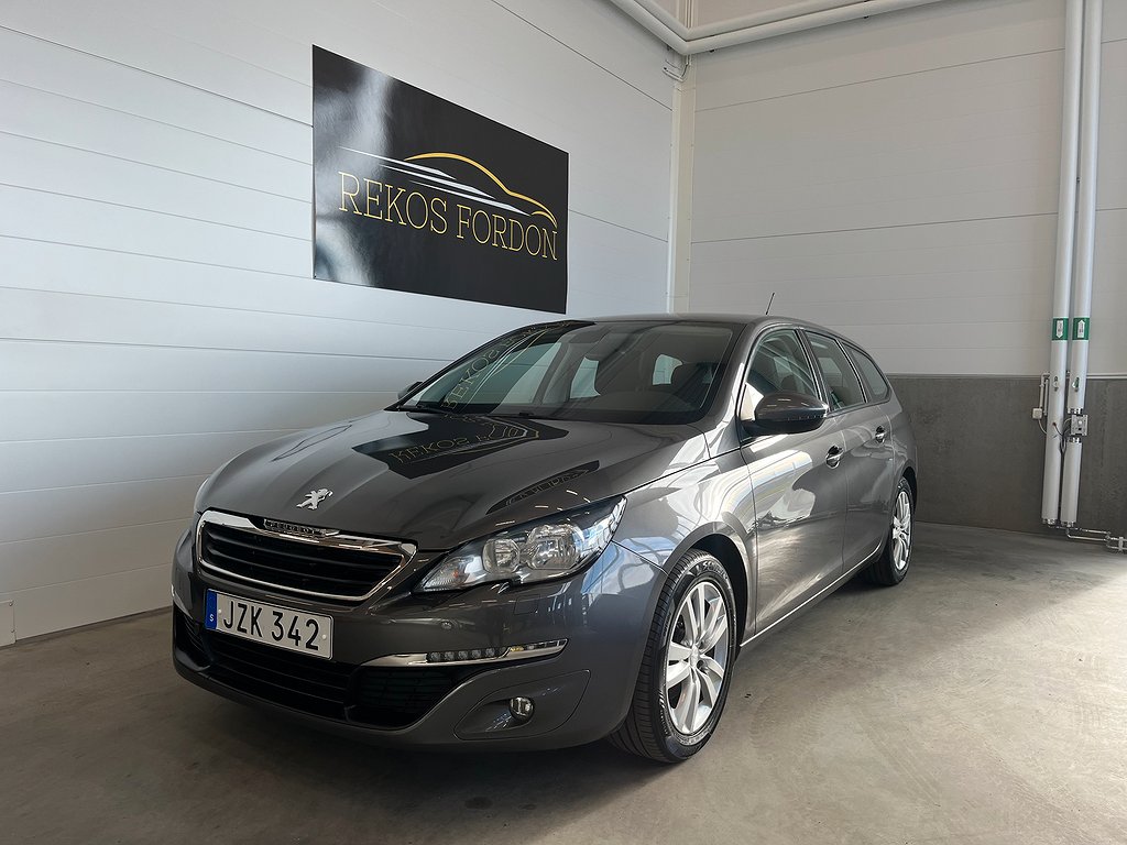 Peugeot 308 SW 1.2 e-THP Manuell, 110hk Active Dragkrok/Nybes