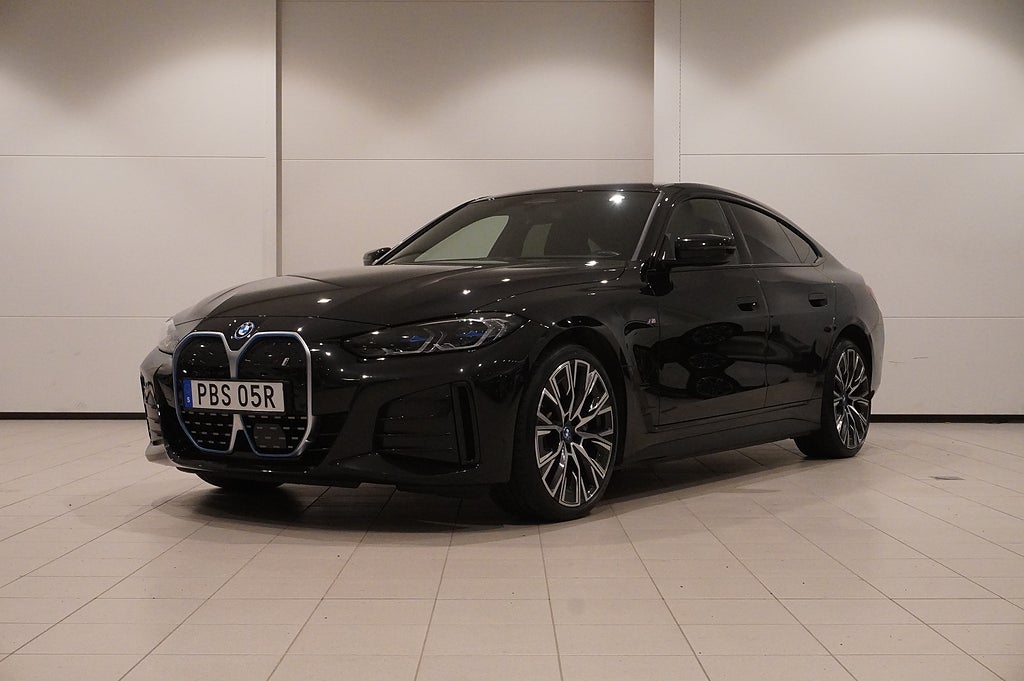 BMW i4 eDrive40 Gran Coupé 3,65% ränta M-Sport Innovation Drag Läder El