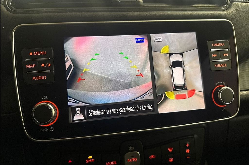 Nissan Leaf 40KWH 150hk, N-Connecta, Halvläder, 360kamera