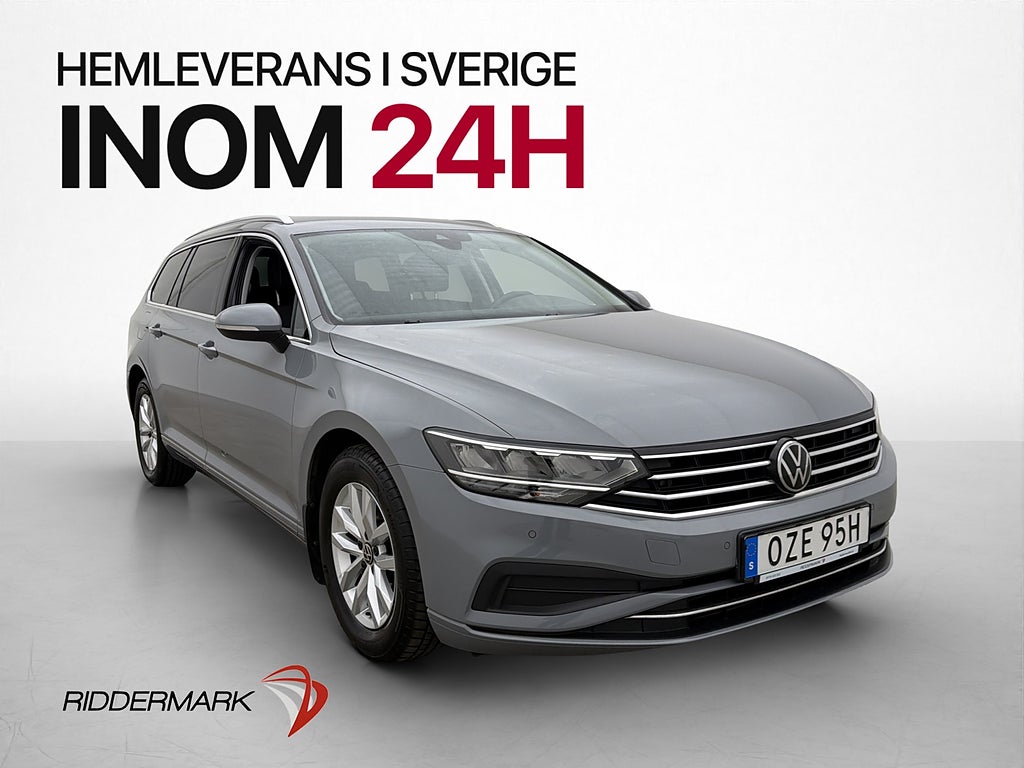 Volkswagen Passat 1.5 TSI Dragkrok Cockpit Navi Två-brukare