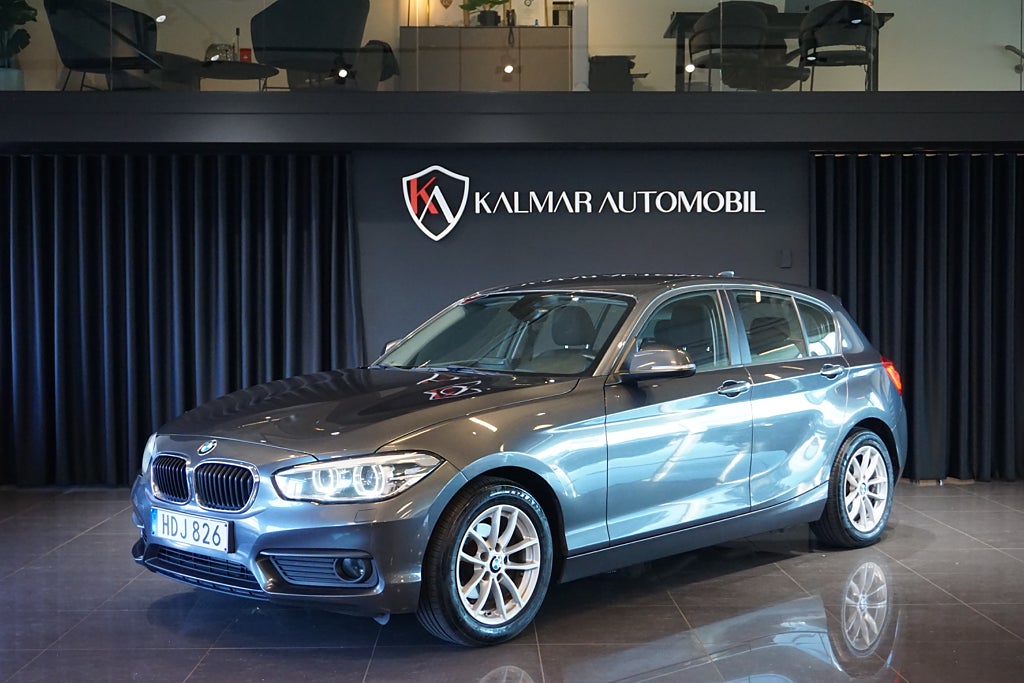 BMW 116 d 5-dörrars Steptronic Advantage Svensksåld