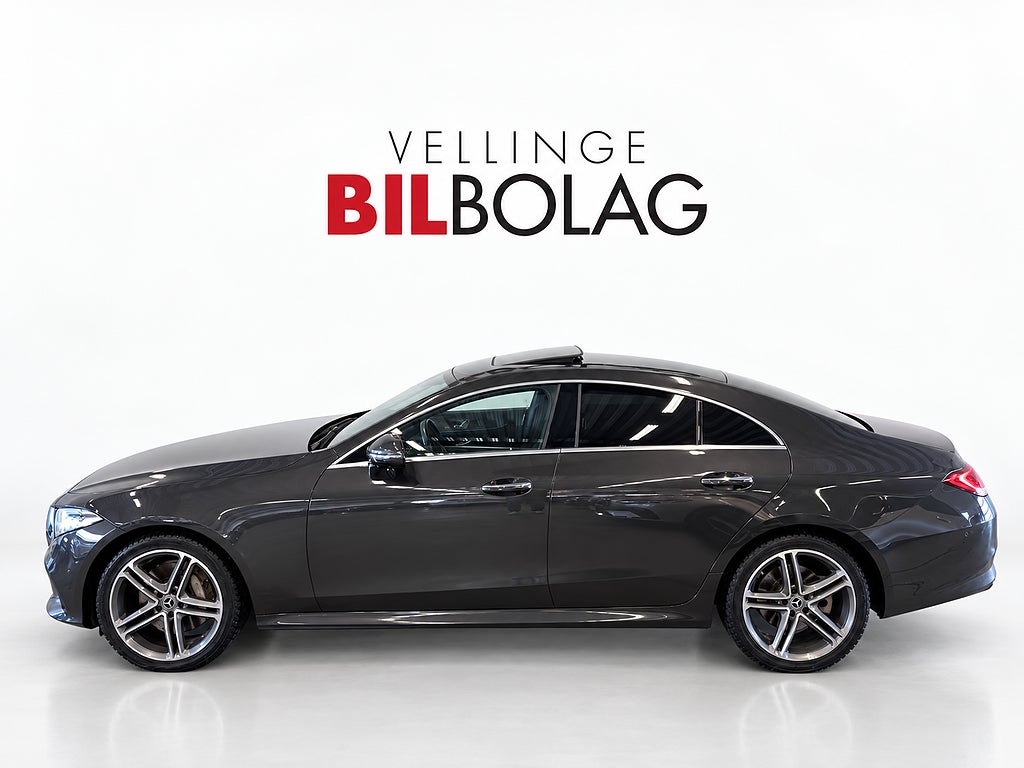 Mercedes-Benz CLS 350 d 4MATIC Taklucka Burmester 360 kamera Skinn