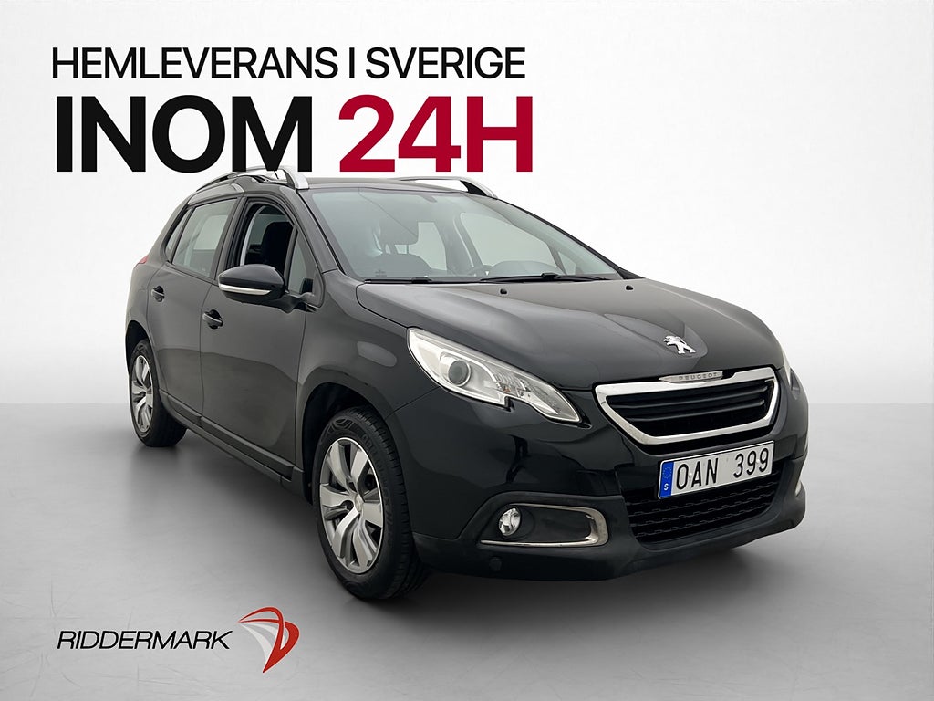 Peugeot 2008 1.6 VTi 120hk Pano M/K-Värmare Navi Dragkrok