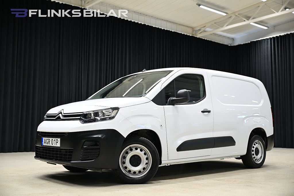 Citroën Berlingo 1.5 BlueHDi 102HK L2|Inredd|Drag|Värmare|Lågmil|Leasbar